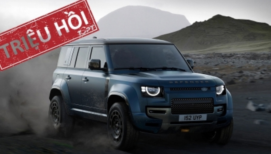 Land Rover triệu hồi Defender, Discovery và Range Rover vì lỗi túi khí