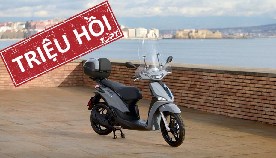 Thế giới 2 bánh: Piaggio triệu hồi Liberty 50 vì lỗi đèn pha