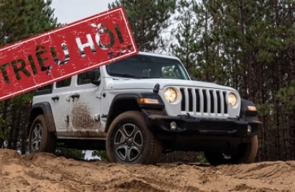 Triệu hồi Jeep Wrangler và Gladiator vì nguy cơ nứt mâm hợp kim