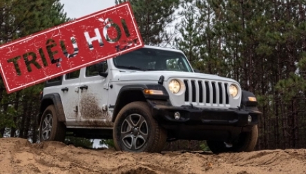 Triệu hồi Jeep Wrangler và Gladiator vì nguy cơ nứt mâm hợp kim