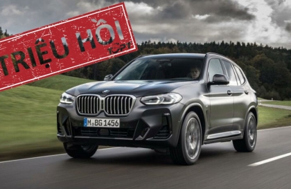 BMW tiếp tục triệu hồi hàng loạt xe do lỗi bộ khởi động