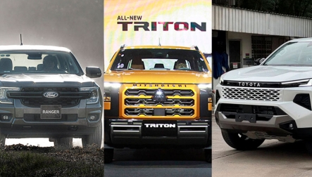 Ford Ranger, Mitsubishi Triton và Toyota Hilux: Khi số tự động là trang bị tiêu chuẩn, lựa chọn nào cho bạn?