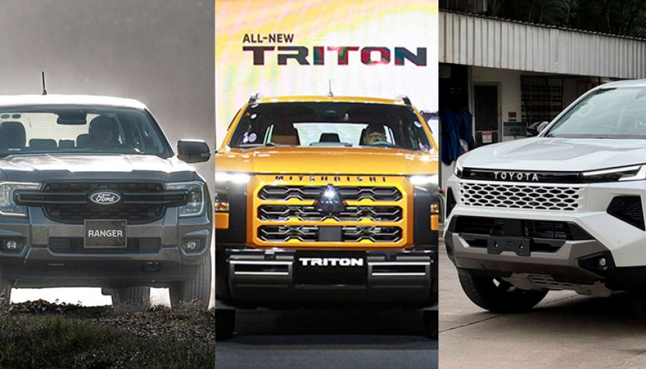 Ford Ranger, Mitsubishi Triton và Toyota Hilux: Lựa chọn xe bán tải số tự động giá rẻ nào phù hợp nhất?
