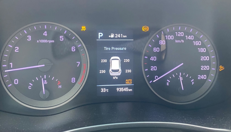 Hyundai Tucson báo lỗi thế này là sao thế ạ?