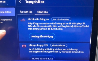 Vinfast vf6 lỗi ắc quy và hệ dẫn động có nguyên nhân từ đâu?
