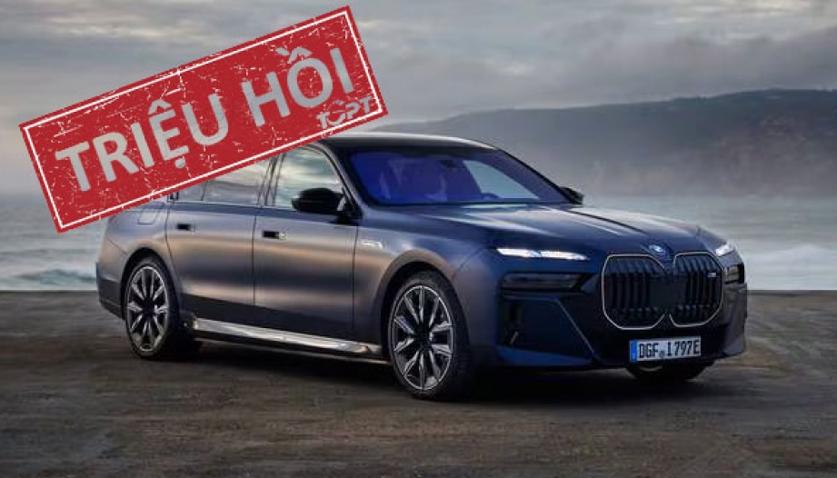 BMW triệu hồi trở lại hàng loạt mẫu xe do lỗi hệ thống hỗ trợ phanh 