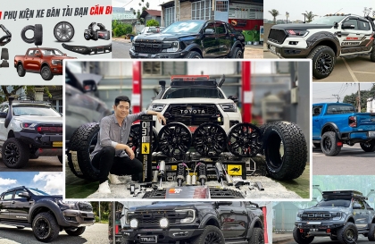 Gỡ nút thắt đăng kiểm xe Bán tải từ tháng 7/2026: Chưa có nhà cung cấp phụ kiện nào được các hãng xe chứng nhận