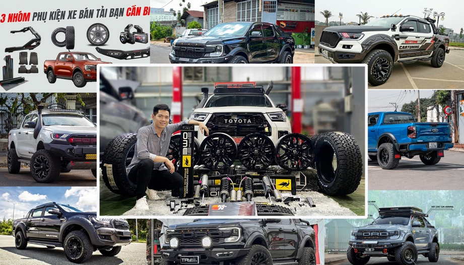 Gỡ nút thắt đăng kiểm xe Bán tải từ tháng 7/2026: Chưa có nhà cung cấp phụ kiện nào được các hãng xe chứng nhận
