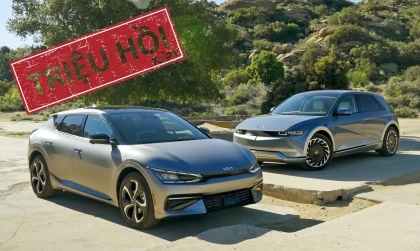 Triệu hồi Hyundai Ioniq 5 và KIA EV6 do lỗi pin cao áp