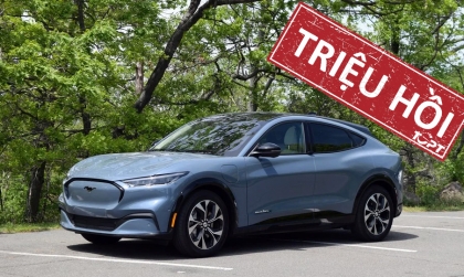 Triệu hồi Ford Mustang Mach-e vì lỗi hệ truyền động