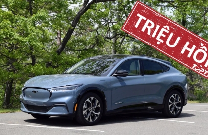 Triệu hồi Ford Mustang Mach-e vì lỗi hệ truyền động