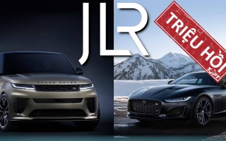 Jaguar Land Rover triệu hồi hơn 1,4 triệu xe trên toàn cầu do lỗi túi khí và rò rỉ dầu động cơ