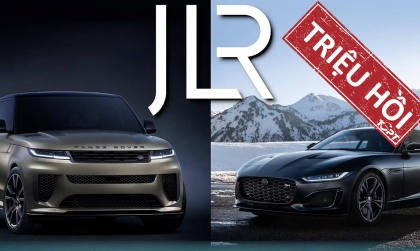 Jaguar Land Rover triệu hồi hơn 1,4 triệu xe trên toàn cầu do lỗi túi khí và rò rỉ dầu động cơ