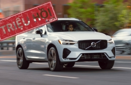 Triệu hồi Volvo XC40 vì pin cao áp có nguy cơ cháy nổ