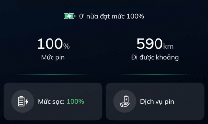 Sao áp vinfast không thông báo sạc xe VF9 thế các bác?