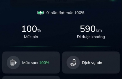 Sao áp vinfast không thông báo sạc xe VF9 thế các bác?
