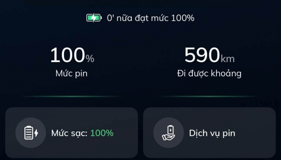 Sao áp vinfast không thông báo sạc xe VF9 thế các bác?