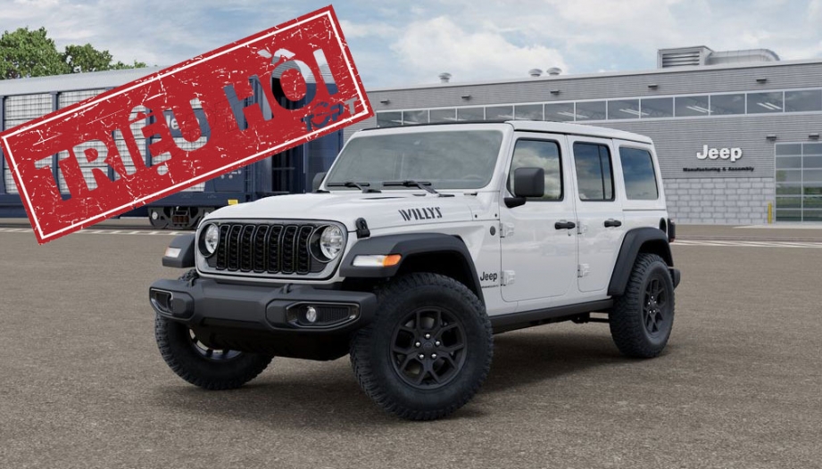 Stellantis triệu hồi gần 1 triệu ô tô trên toàn cầu do lỗi camera lùi, gọi tên Jeep Wrangler và RAM 1500