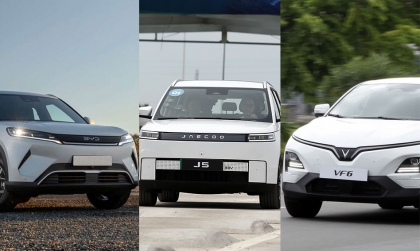Jaecoo J5 EV có làm cuộc cạnh tranh phân khúc urban-SUV thuần điện của cặp đôi VinFast VF 6 và BYD Atto 2 thêm sôi động?