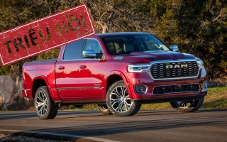 Hơn 1,5 triệu xe bán tải RAM 1500 phải triệu hồi trên toàn cầu do lỗi dây an toàn