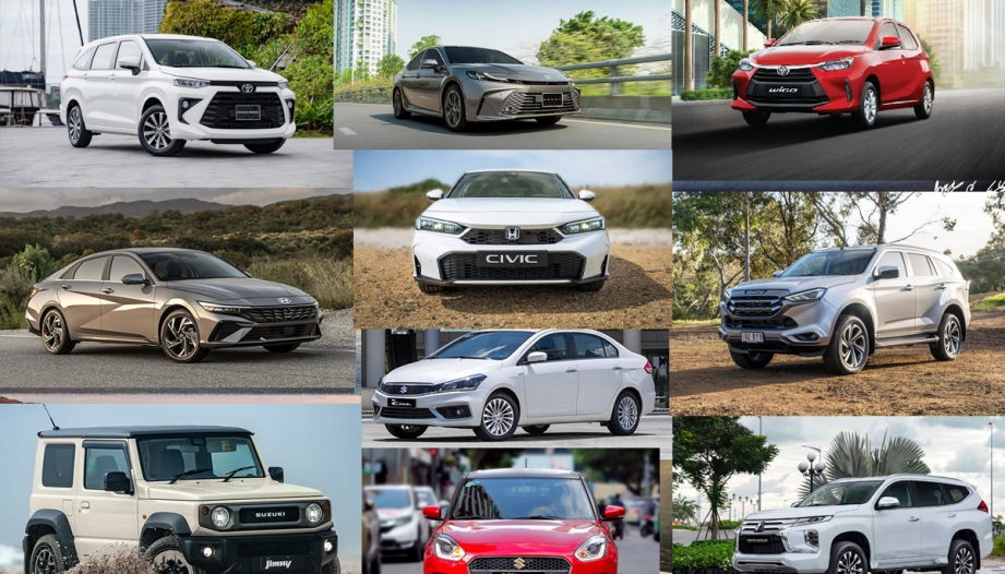 Thị trường ô tô Việt Nam: Top 10 mẫu xe bán ít nhất tháng 7/2026