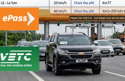 Phí đường bộ và tốc độ tối đa trên cao tốc Bắc - Nam từ Hà Nội đến TP. Hồ Chí Minh