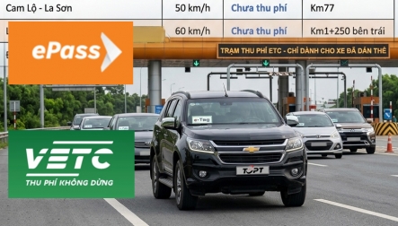 Phí đường bộ và tốc độ tối đa trên cao tốc Bắc - Nam từ Hà Nội đến TP. Hồ Chí Minh