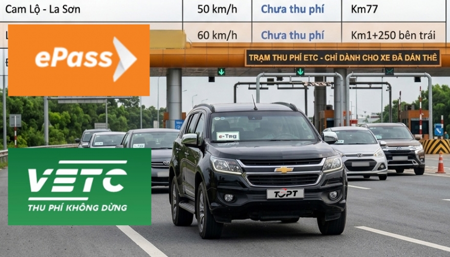 Phí đường bộ và tốc độ tối đa trên cao tốc Bắc - Nam từ Hà Nội đến TP. Hồ Chí Minh