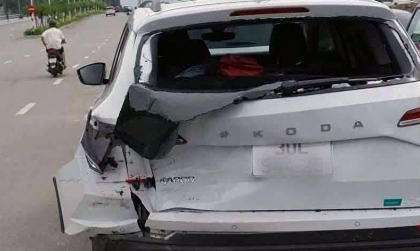 Ảnh TNGT: Đây là chiếc Skoda Karoq đầu tiên gặp tai nạn?