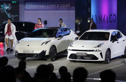 Lynk & Co lần đầu ra mắt xe điện tại Việt Nam