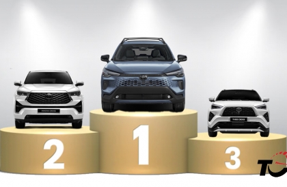 Thị trường ô tô Việt Nam - phân khúc xe Hybrid tháng 7/2026: Toyota giành trọn ba vị trí dẫn đầu