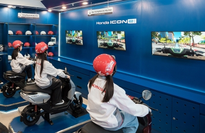 Đóng góp xã hội: Honda và KidZania Hà Nội ra mắt trung tâm Công nghệ xe máy điện dành cho trẻ em