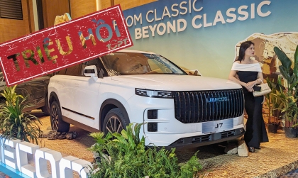 Jaecoo J7 tiếp tục phải triệu hồi do nguy cơ chết máy