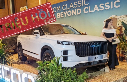 Jaecoo J7 tiếp tục phải triệu hồi do nguy cơ chết máy