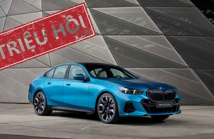 BMW triệu hồi hàng loạt xe vì lỗi trục truyền động, nhiều nhất là 5 Series