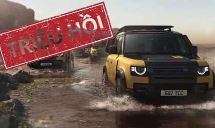 Triệu hồi Land Rover Defender và Discovery vì lỗi bình nhiên liệu