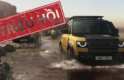 Triệu hồi Land Rover Defender và Discovery vì lỗi bình nhiên liệu