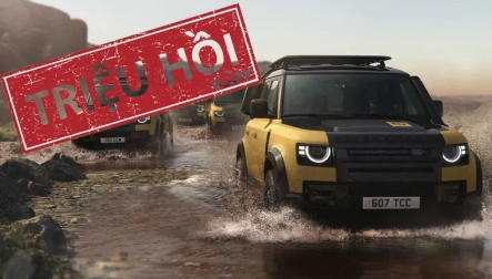 Triệu hồi Land Rover Defender và Discovery vì lỗi bình nhiên liệu
