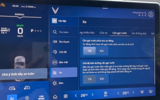 Xe vf8 bị mất chế độ bảo dưỡng cần gạt nước thì phải làm sao?