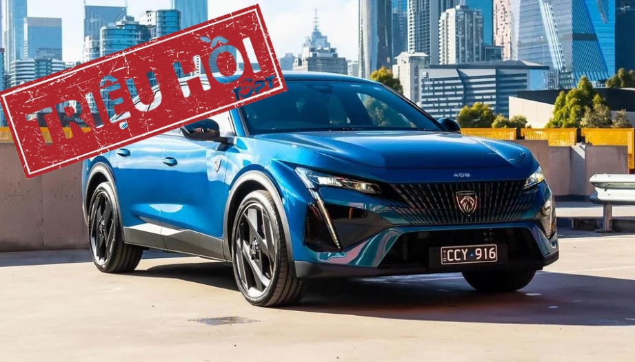 Triệu hồi Peugeot 408 vì lỗi cụm đồng hồ