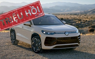 Triệu hồi Volkswagen Tiguan do lỗi phần mềm mô-đun điều khiển thân xe
