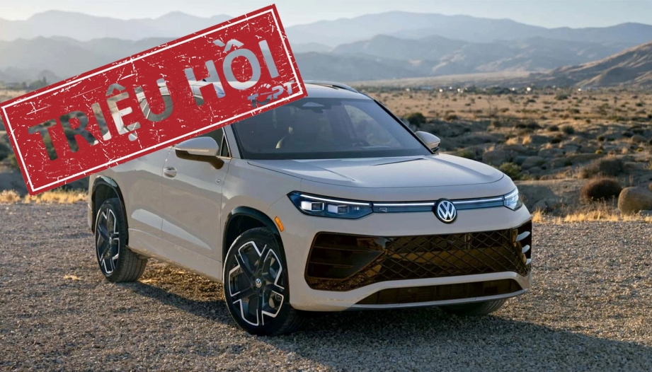 Triệu hồi Volkswagen Tiguan do lỗi phần mềm mô-đun điều khiển thân xe