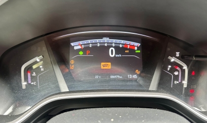 Xin hỏi về lỗi hiện mấy lần trên Honda CR-V