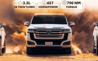 Toyota Land Cruiser 300 HEV chính thức ra mắt, khởi điểm từ 4,71 tỷ đồng