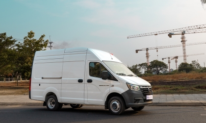 Gaz nâng cấp động cơ, trang bị hộp số mới cho mẫu xe tải van Gazelle NN tại Việt Nam