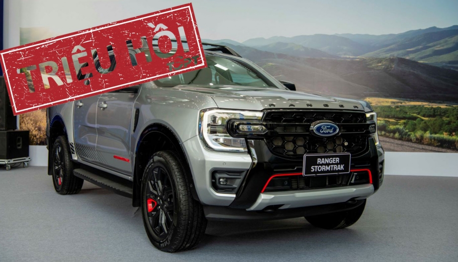 Ford Việt Nam triệu hồi Ranger do lỗi túi khí rèm