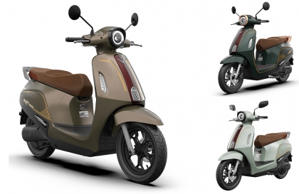 Thế giới 2 bánh: VinFast Evo Grand thế hệ mới: Khởi điểm 22,9 triệu đồng, pin cố định, 262 km cho một lần sạc
