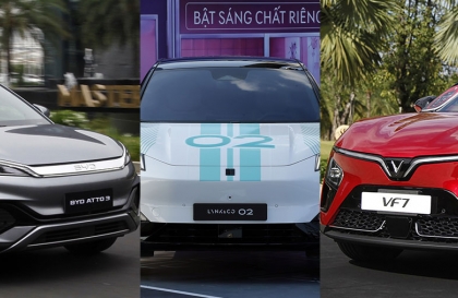 BYD Atto 3, Lynk & Co 02 và VinFast VF 7: Lựa chọn nào ở phân khúc crossover thuần điện hạng C?