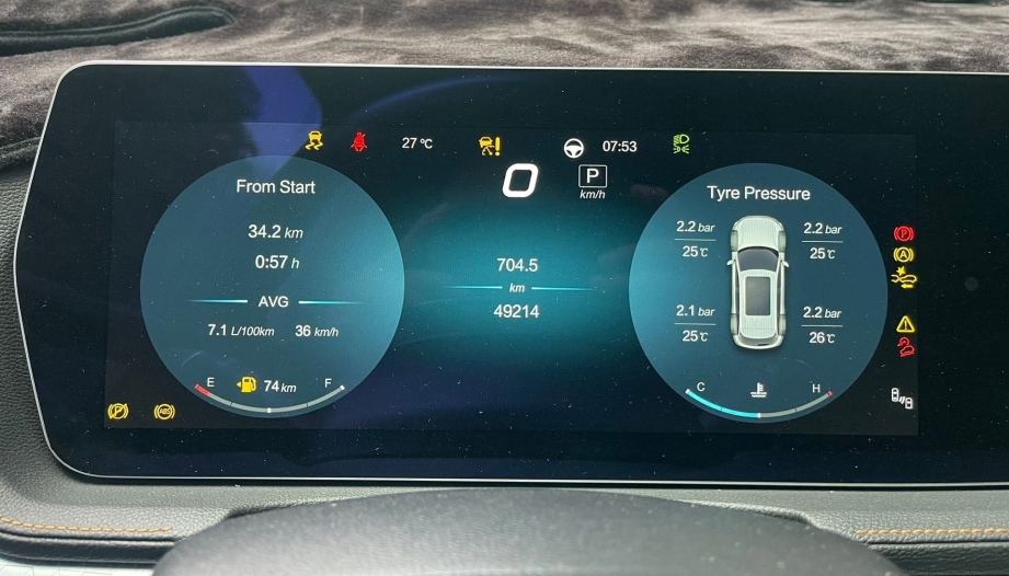 Beijing X7 báo lỗi trên đồng hồ là do vấn đề gì?
