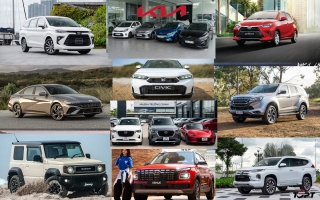 Thị trường ô tô Việt Nam: Top 10 mẫu xe bán ít nhất tháng 9/2026